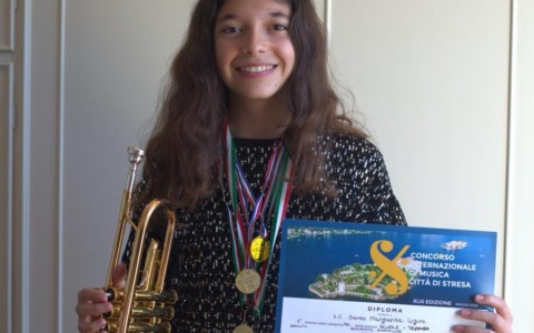 La trombettista Biancaluce Benvenuto protagonista a Stresa, dalla Sezione Scuole al Concorso Internazionale