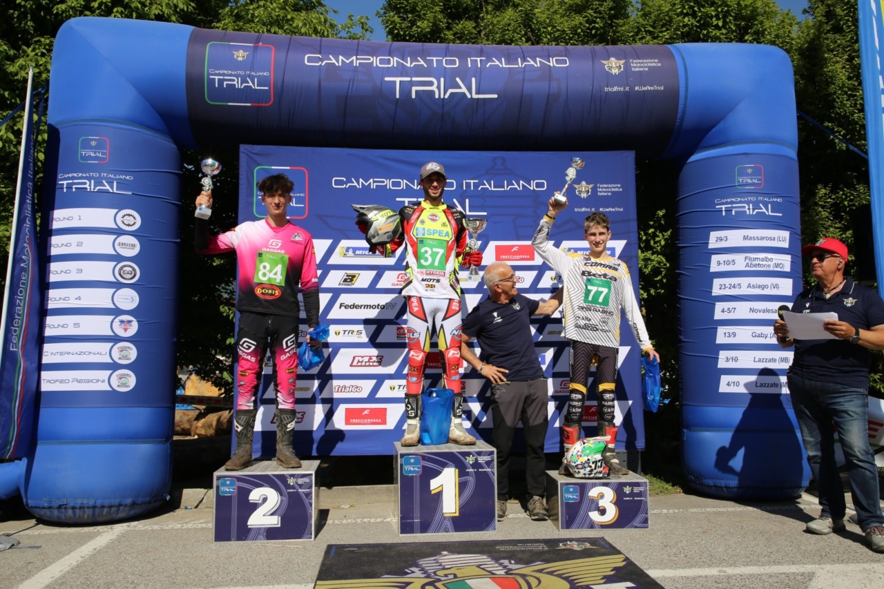 Tommaso Bottini protagonista nel Campionato Italiano Trial