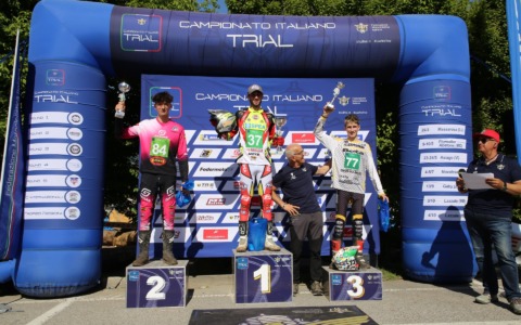 Tommaso Bottini protagonista nel Campionato Italiano Trial