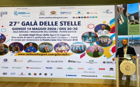 Ecco le Stelle nello Sport di tutta la Liguria: saranno premiate al 27° Galà del 14 maggio a Genova