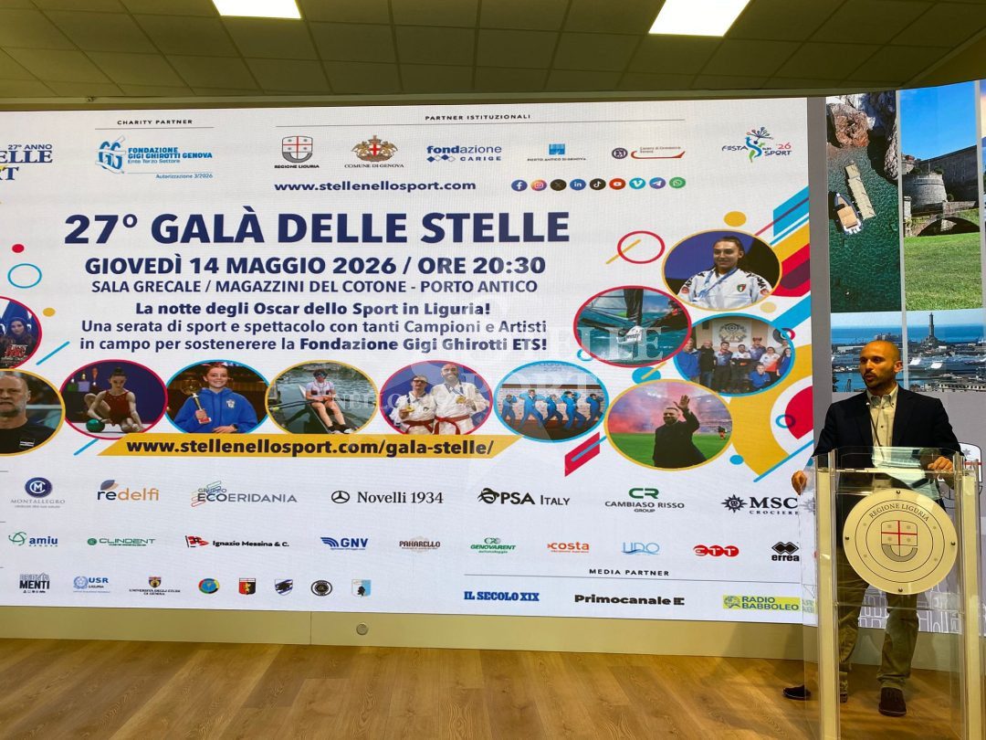 Ecco le Stelle nello Sport di tutta la Liguria: saranno premiate al 27° Galà del 14 maggio a Genova