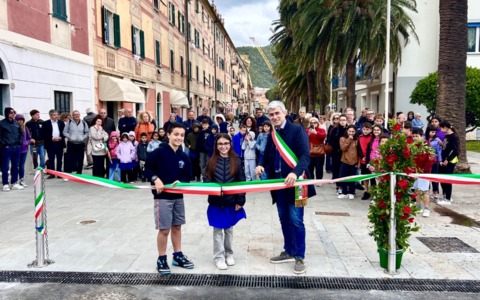 Inaugurata a Sestri Levante la nuova passeggiata a mare della frazione di Riva