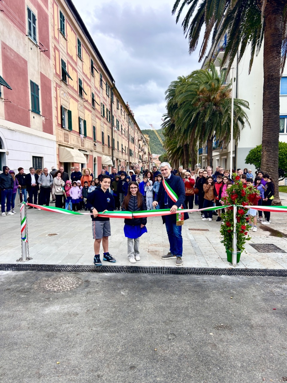 Inaugurata a Sestri Levante la nuova passeggiata a mare della frazione di Riva