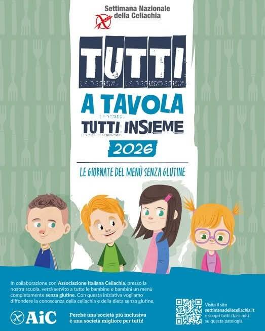 Settimana Nazionale della Celiachia, a Rapallo il progetto “Tutti a tavola tutti insieme”