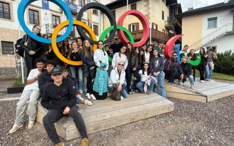 Gli studenti delle medie di Casarza in gita in Trentino