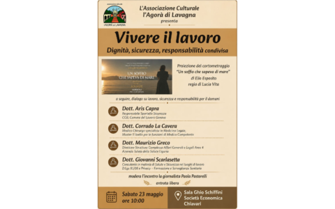 Sicurezza sul lavoro: l’incontro organizzato dall’associazione l’Agorà di Lavagna