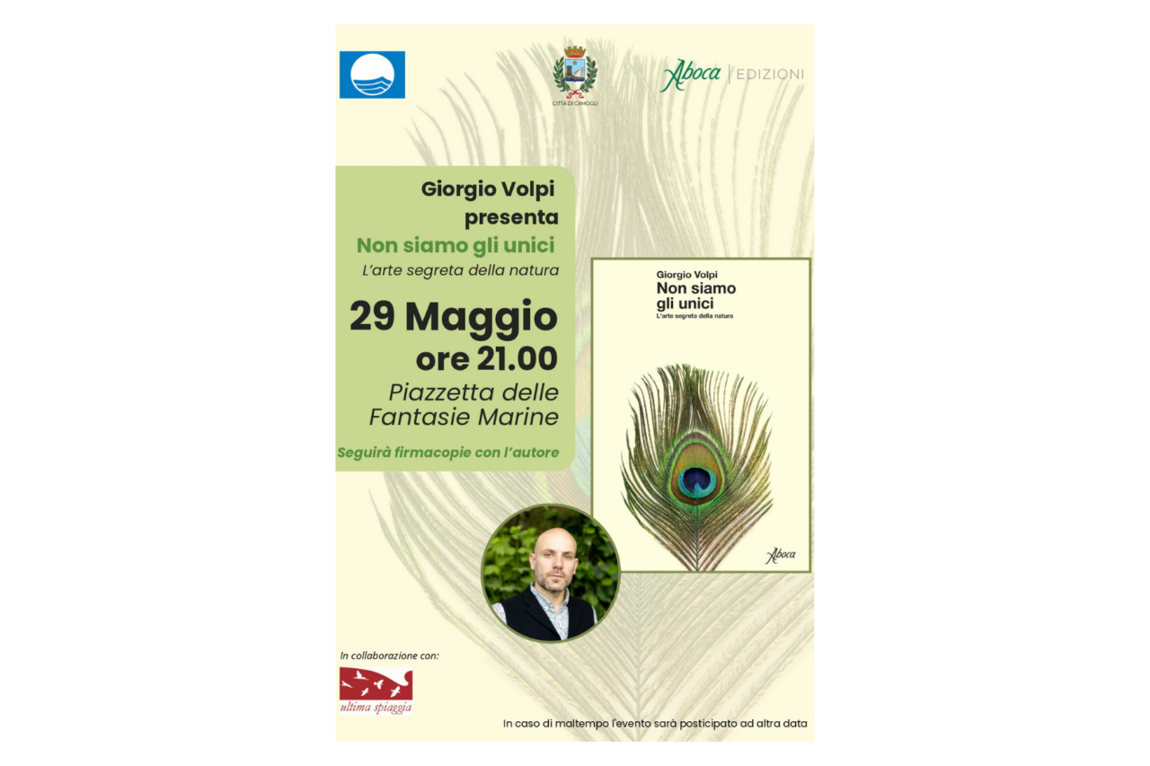 A Camogli la presentazione dell’ultimo libro di Giorgio Volpi