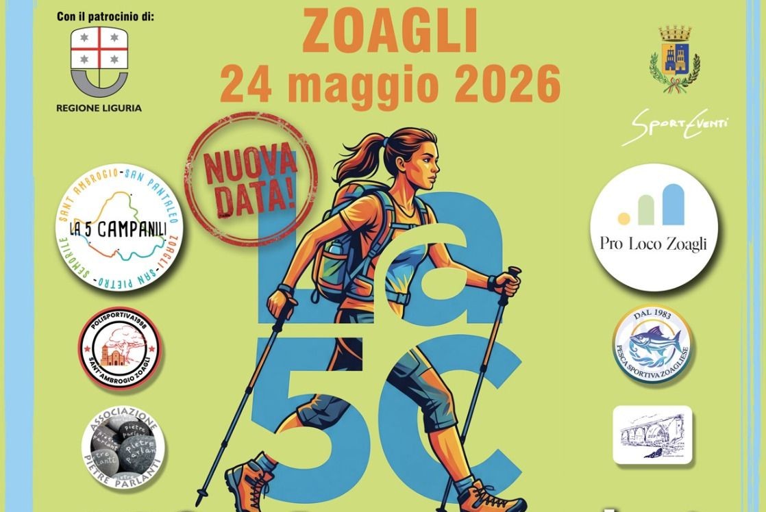 Rinviata a domenica 24 maggio la “Marcia dei 5 Campanili”