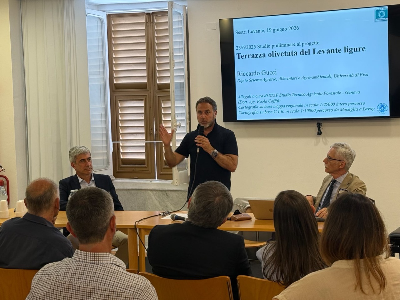 Presentato a Sestri Levante il primo stralcio del progetto “Terrazza Olivetata del Levante Ligure”