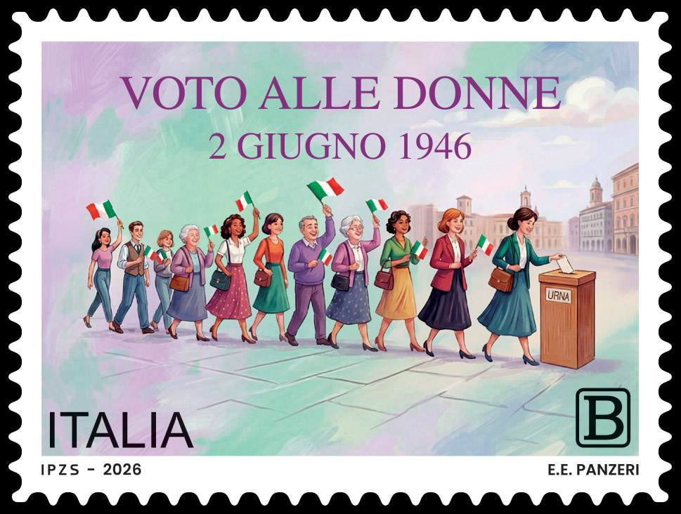 Poste, ecco i francobolli dedicati alla Proclamazione Repubblica Italiana e al Voto alle donne