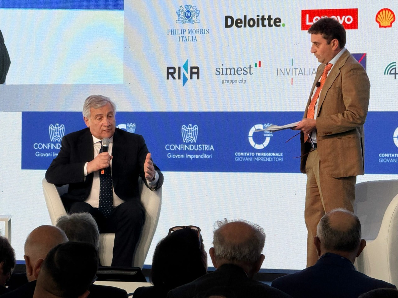 Tajani e Renzi a Rapallo per il Convegno dei Giovani Imprenditori