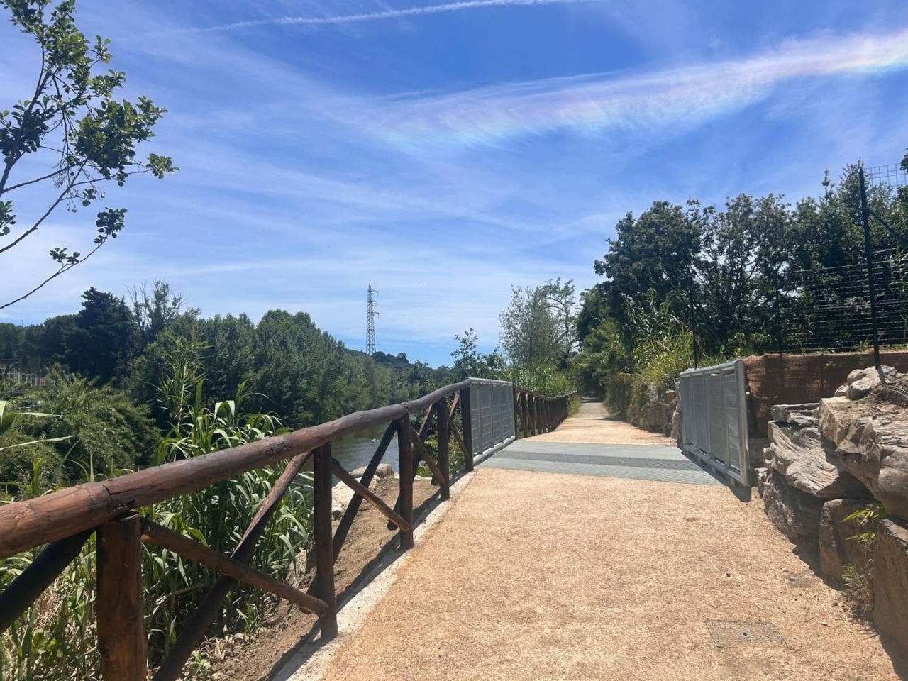 Chiavari, riaperto il tratto della ciclabile sul lungofiume Entella