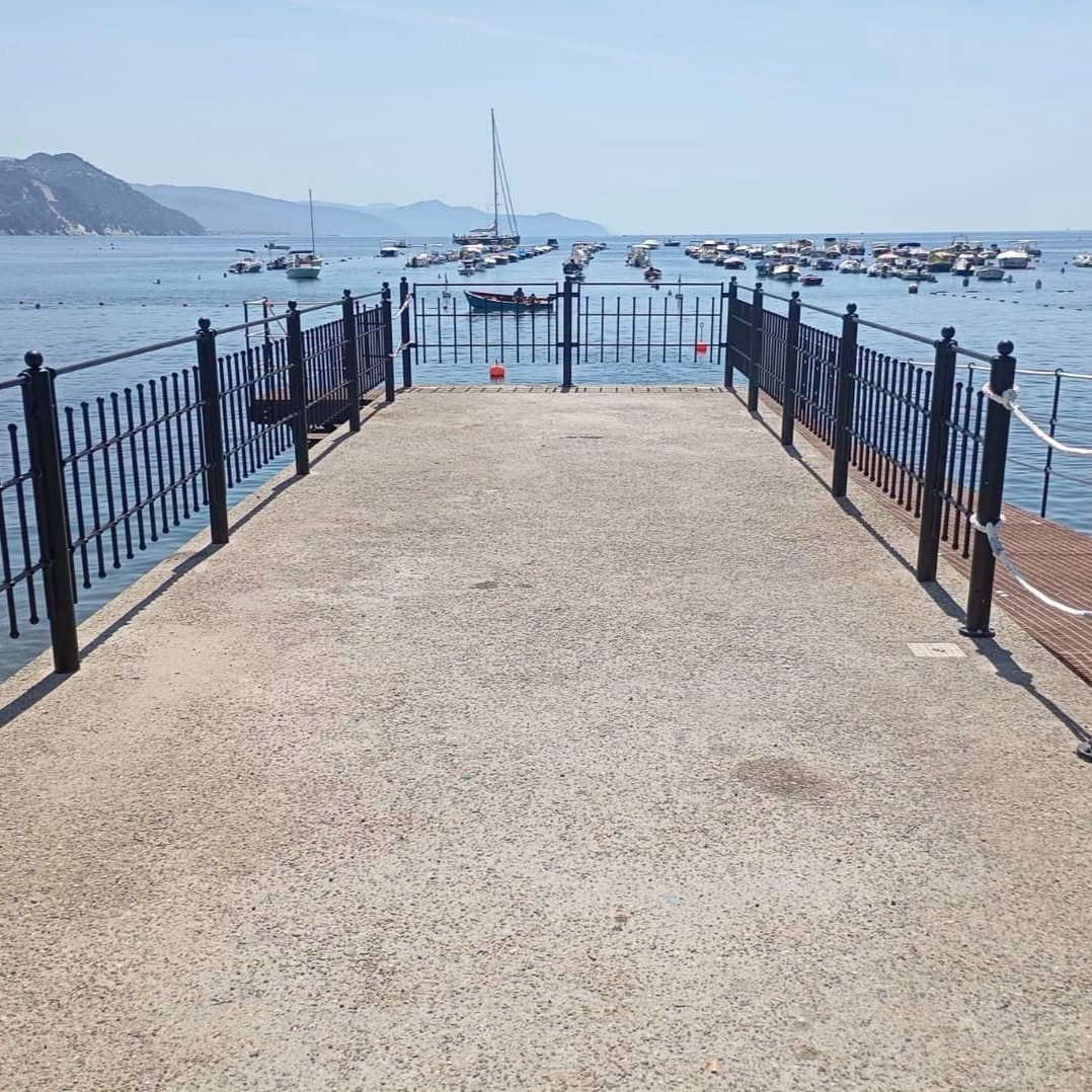 Rapallo, riapre il molo di San Michele di Pagana: accessibile anche alle persone con disabilità