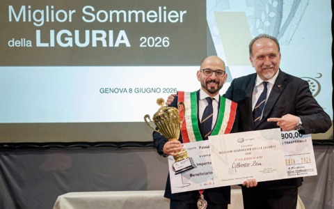 Il miglior sommelier della Liguria è il chiavarese Alberto Cau