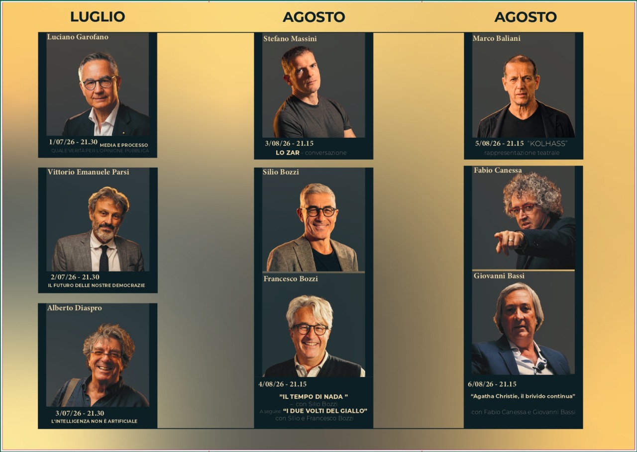 Il Festival “Doppio Giallo” torna a illuminare l’estate di Moneglia