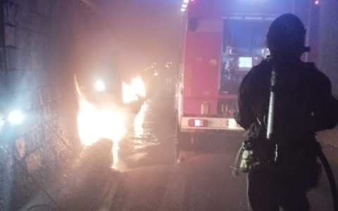 Incendio nelle gallerie tra Moneglia e Deiva Marina