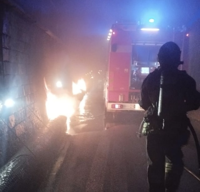 Incendio nelle gallerie tra Moneglia e Deiva Marina