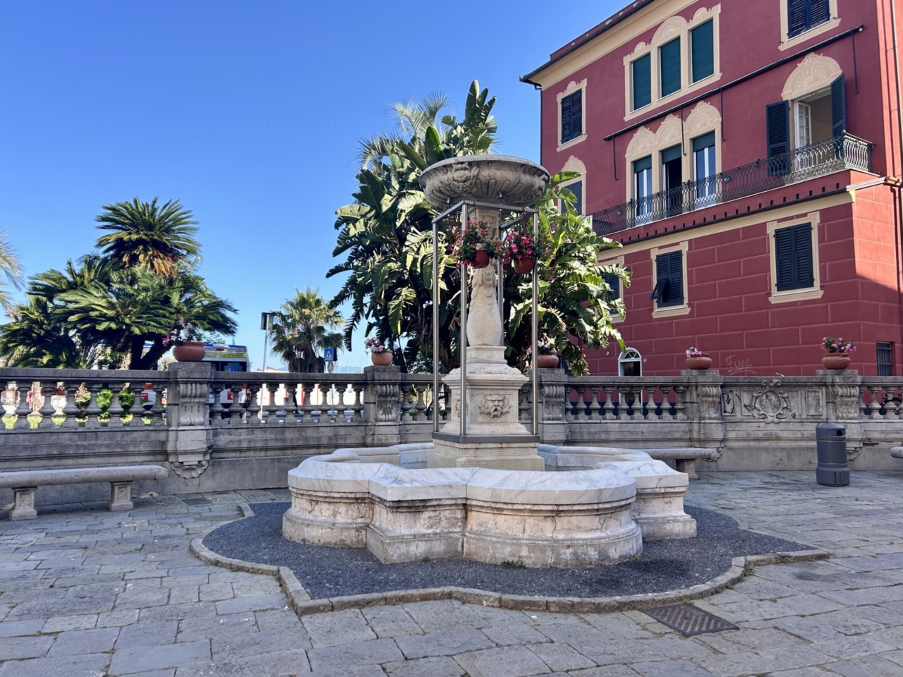 Sestri Levante, stanziamento da 70mila euro per il ripristino della fontana di piazza Matteotti