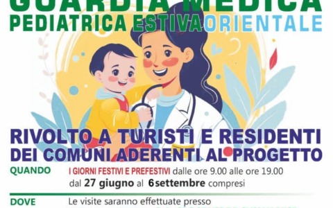 Al via la Guardia Medica Pediatrica Estiva della Croce Verde Chiavarese