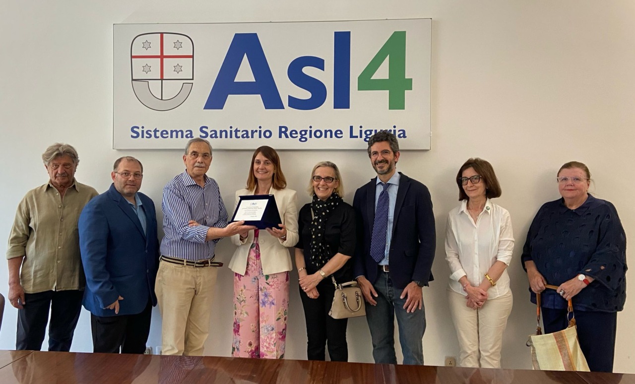 Donazione del Comitato assistenza malati Tigullio alla SC di Gastroenterologia di Lavagna