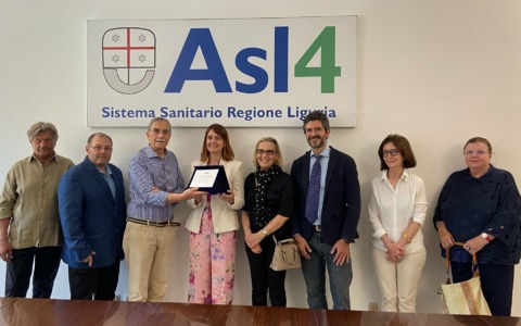 Donazione del Comitato assistenza malati Tigullio alla SC di Gastroenterologia di Lavagna