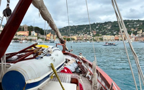 La tappa del Leudo “Zigoela” a Santa Margherita Ligure