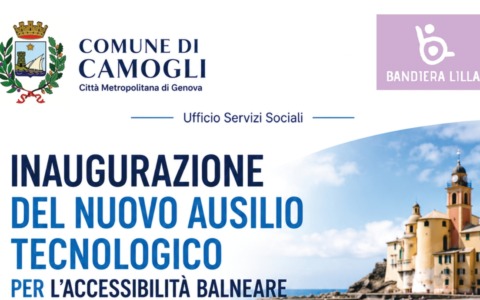 Camogli: in arrivo due sedie semoventi che consentono l’accesso al mare ai disabili in servizio alla Base Spiaggia
