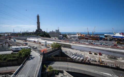 Autostrade per l’Italia inaugura il nuovo tracciato in quota a San Benigno