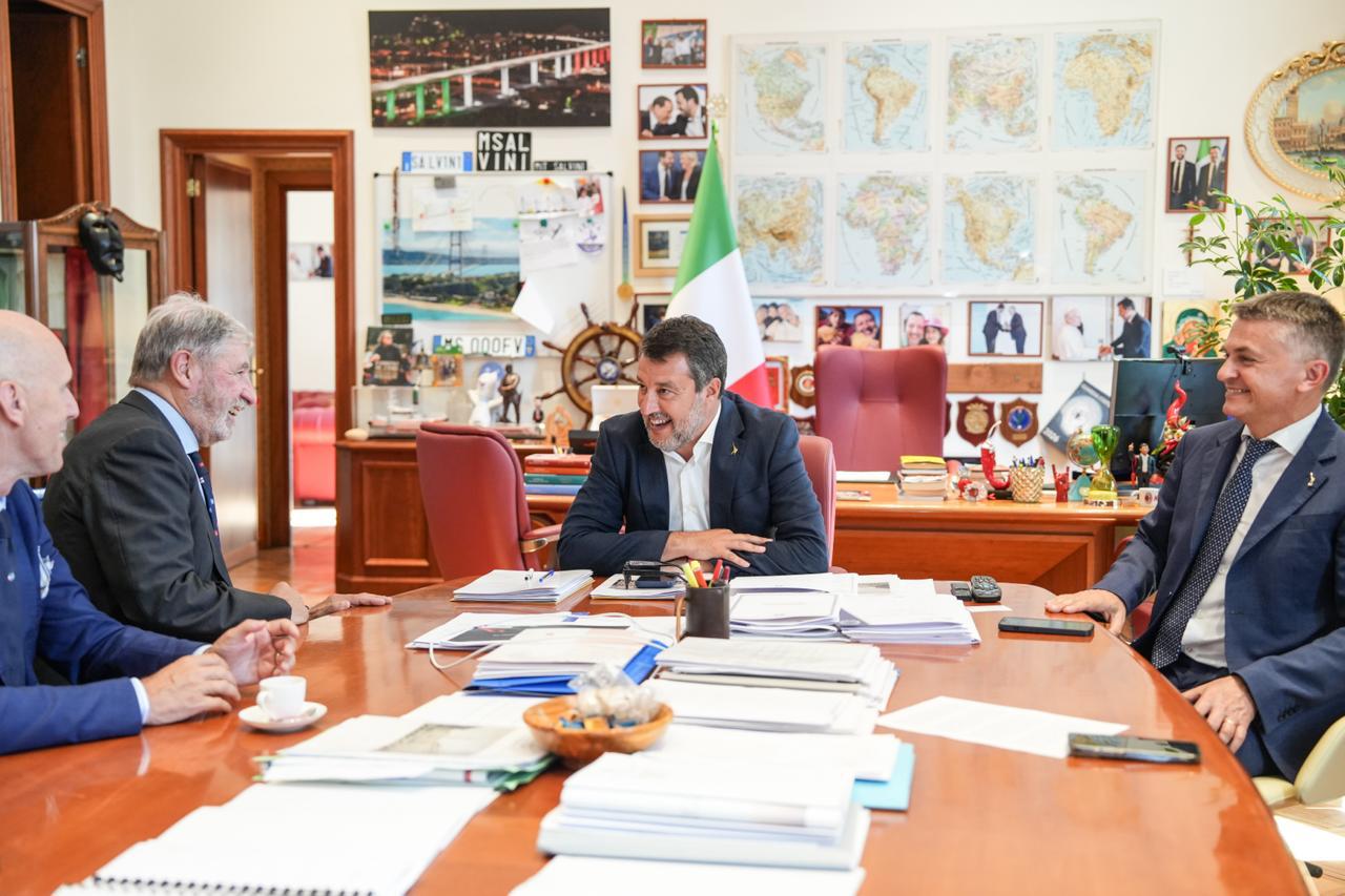 Tunnel Fontanabuona tra i temi dell’incontro tra Salvini, Bucci e Rixi