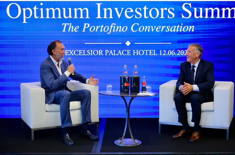 L’ex Segretario di Stato Usa Mike Pompeo all’Optimum Investors Summit di Portofino