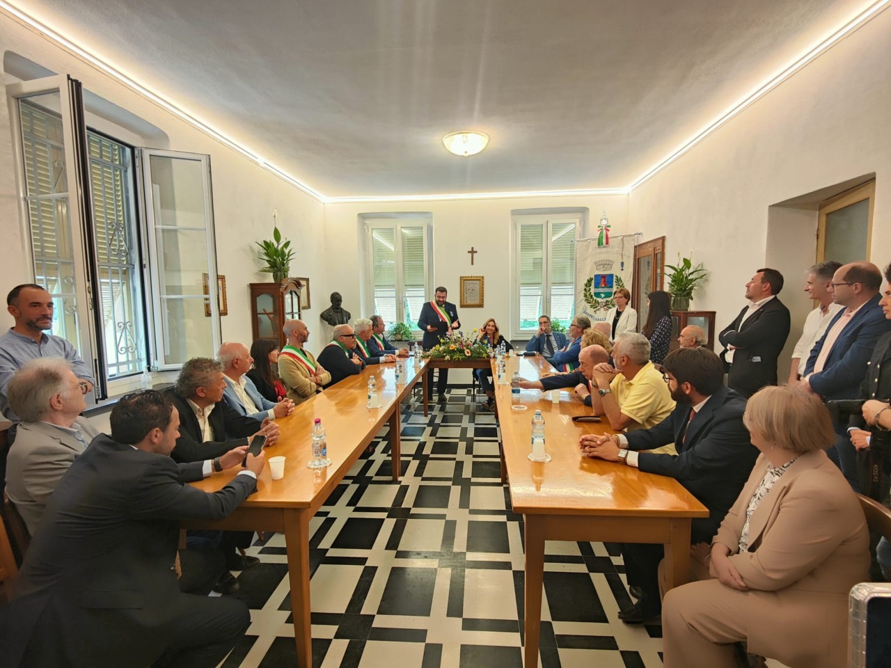 Salis in visita in Val Fontanabuona: «Importante momento di confronto»