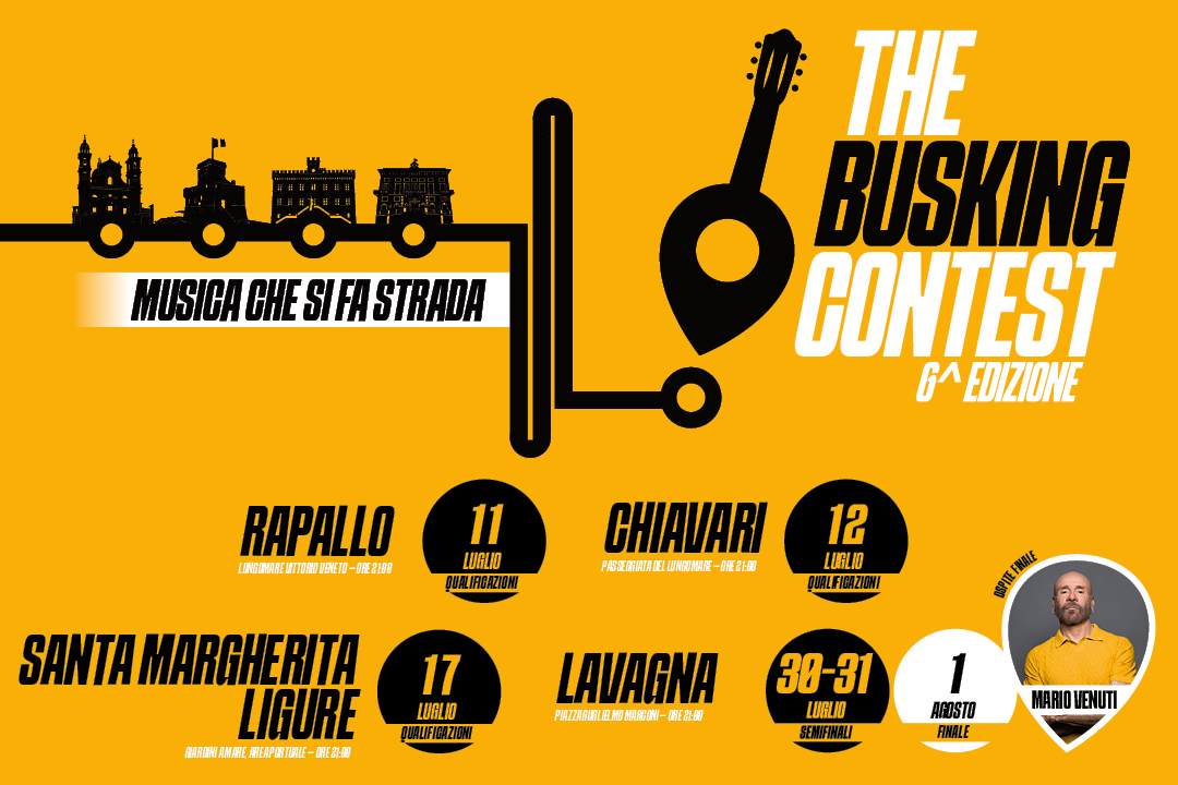 The Busking Contest, record di iscritti. Mario Venuti ospite della finale