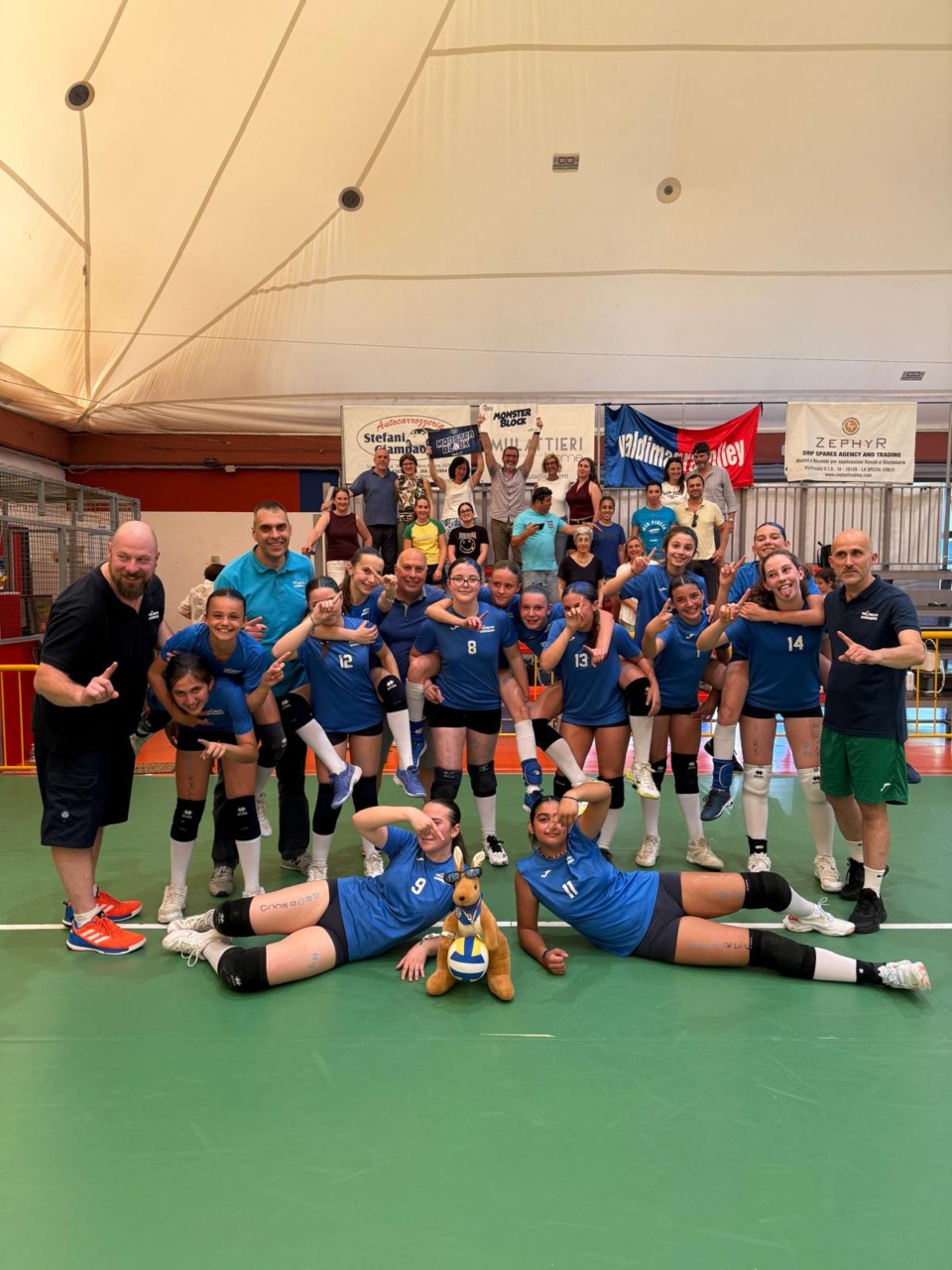 La Pro Recco Pallavolo vince i campionati territoriali a La Spezia