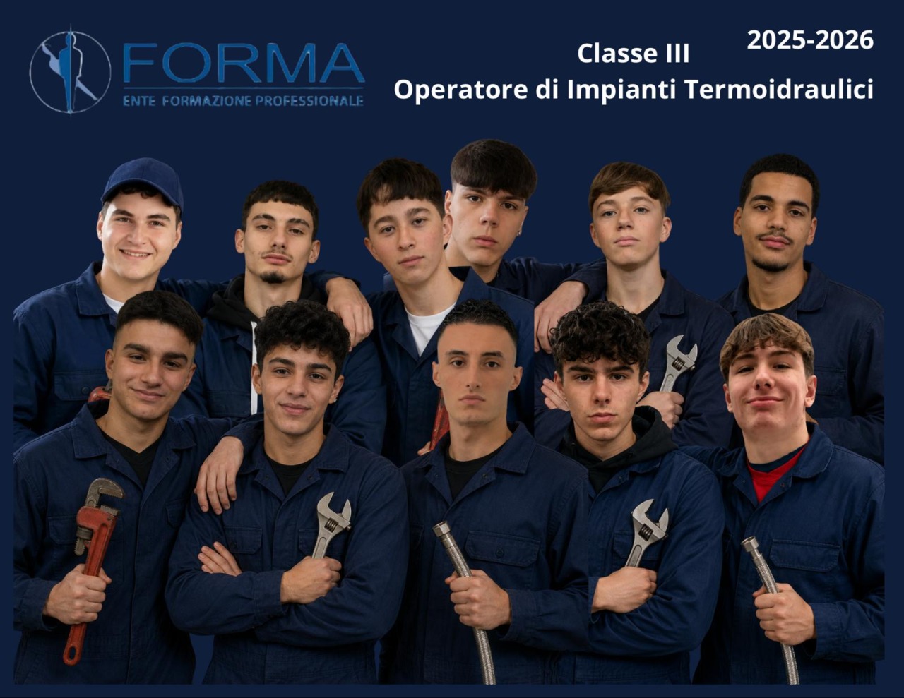 Forma Chiavari, undici nuovi operatori termoidraulici qualificati