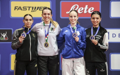 Bronzo ai Campionati Italiani Juniores di karate per Camilla Viacava