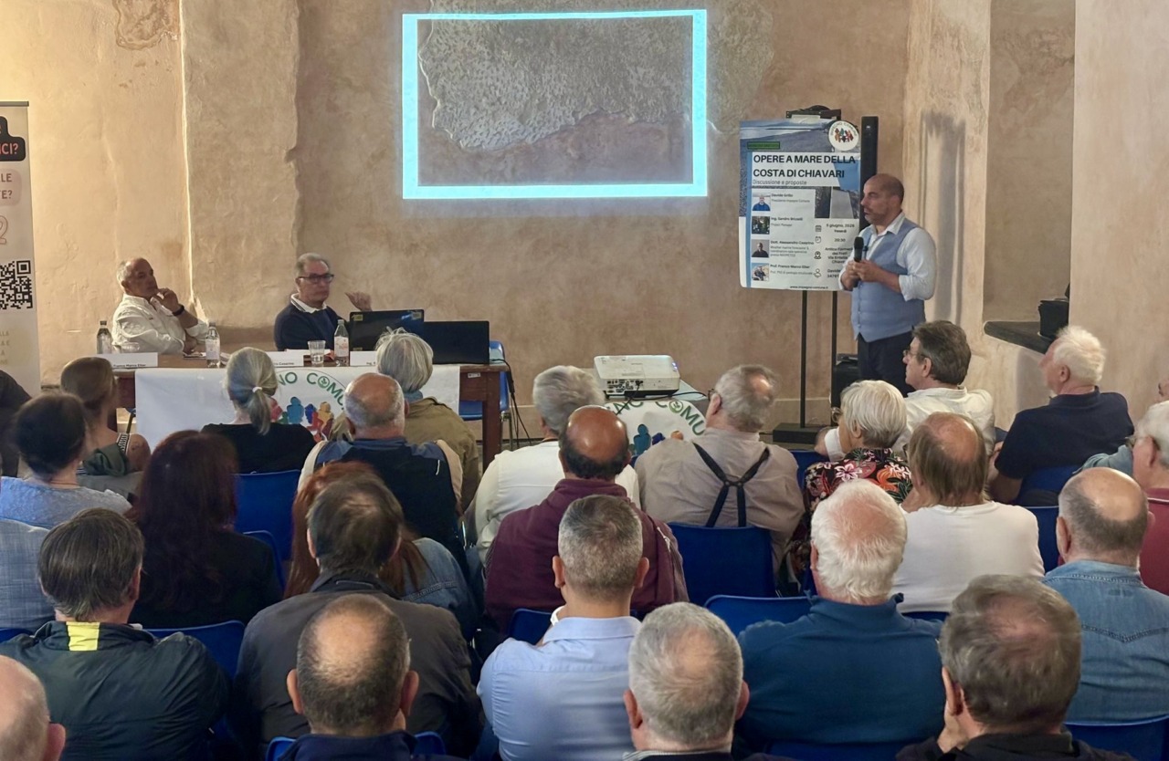 Opere a mare della costa di Chiavari, incontro partecipato