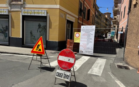 Chiavari, partiti i lavori di riqualificazione in via Magenta e via Entella