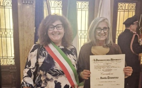 Una lavagnese Cavaliere dell’Ordine al Merito della Repubblica Italiana