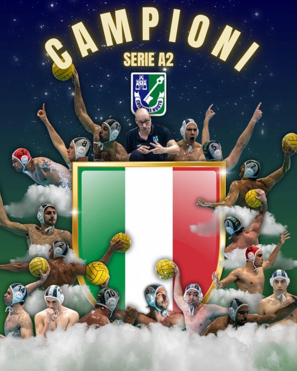 La Chiavari Nuoto vola in Serie A1