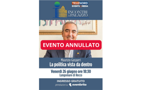 Annullato l’evento a Recco con Maurizio Gasparri