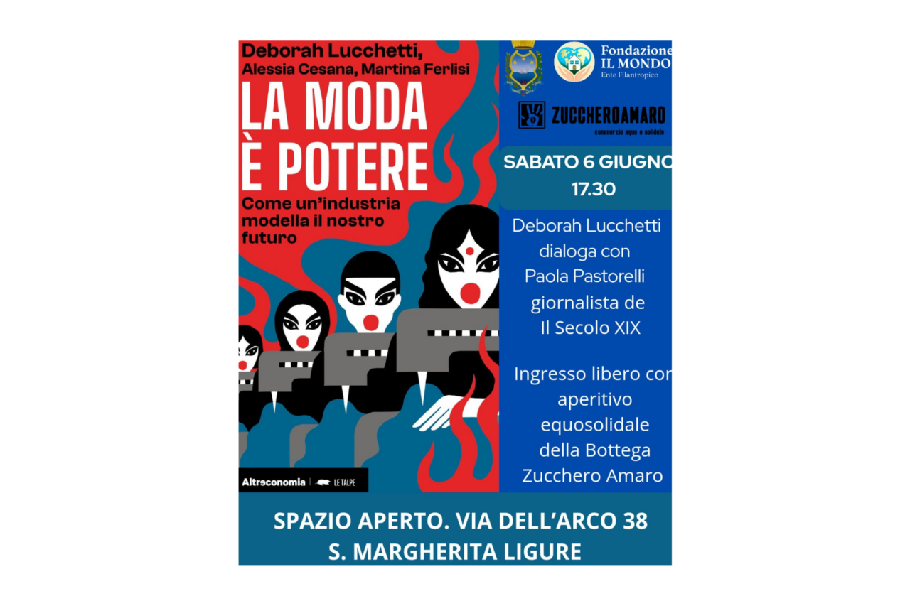 “La moda è potere. Come un’industria modella il nostro futuro”: l’incontro a Santa Margherita