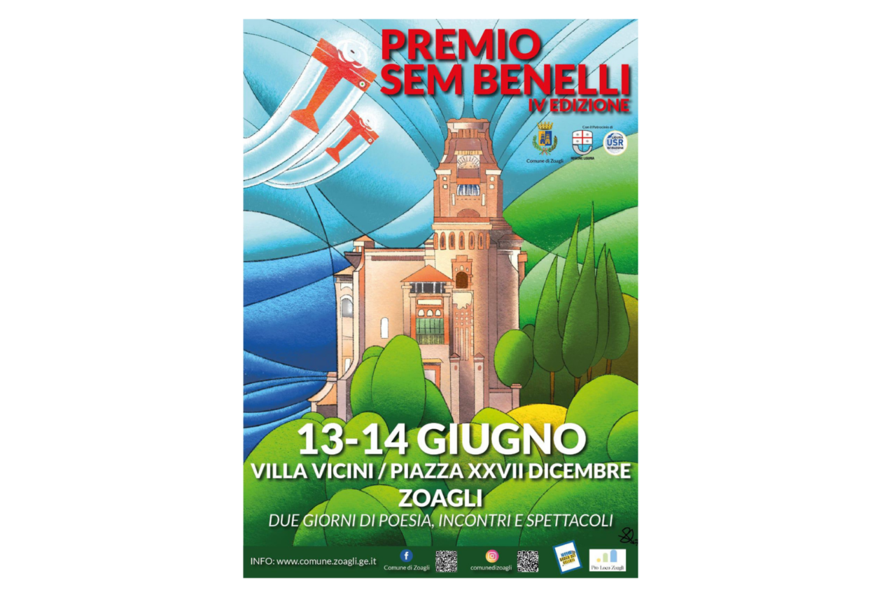 Zoagli: al via il week end dedicato al Premio letterario Sem Benelli