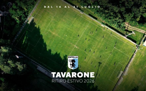Virtus Entella in ritiro a Tavarone dal 14 al 31 luglio
