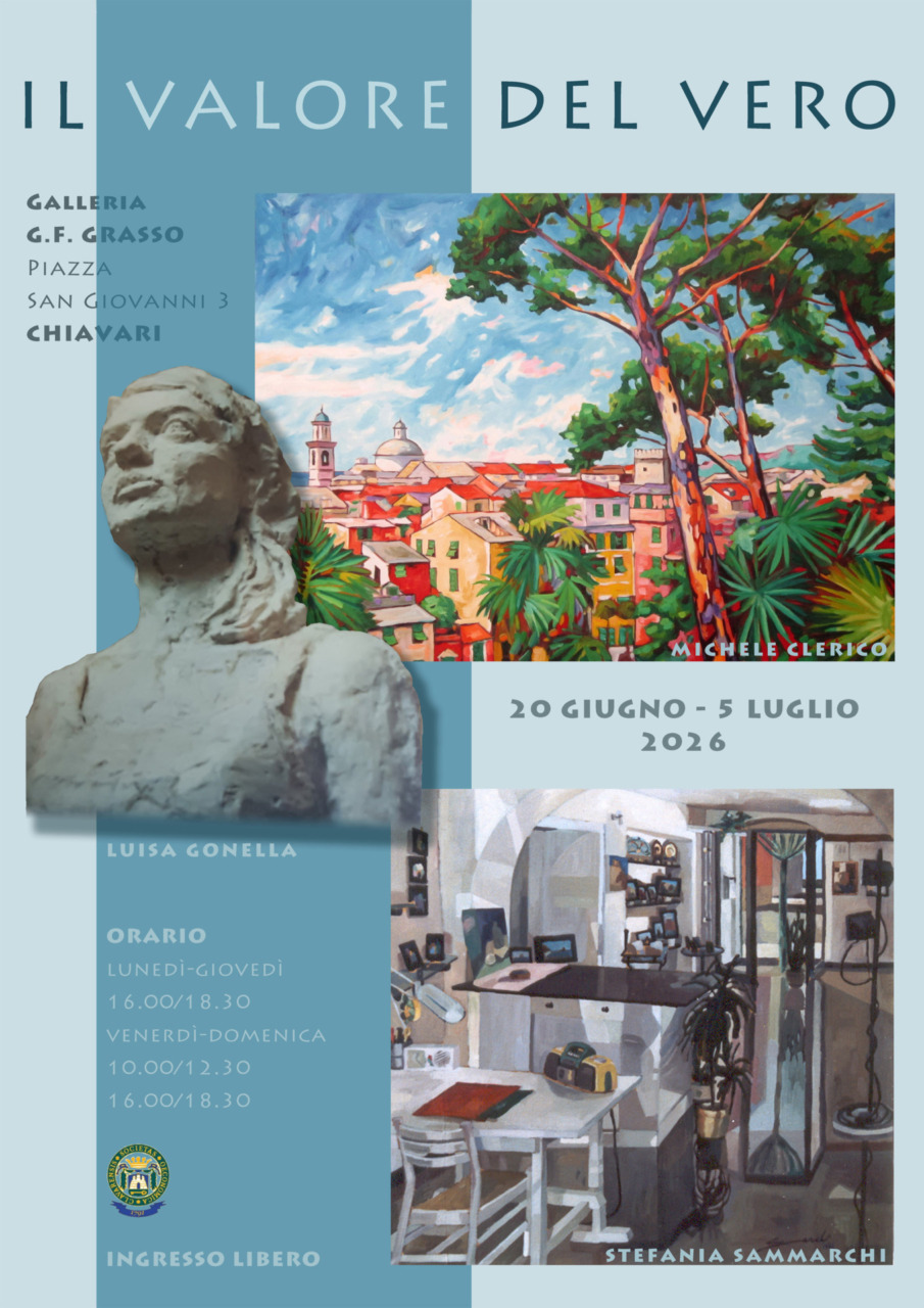 Alla Galleria G.F. Grasso della Società Economica di Chiavari, la mostra “Il valore del vero”
