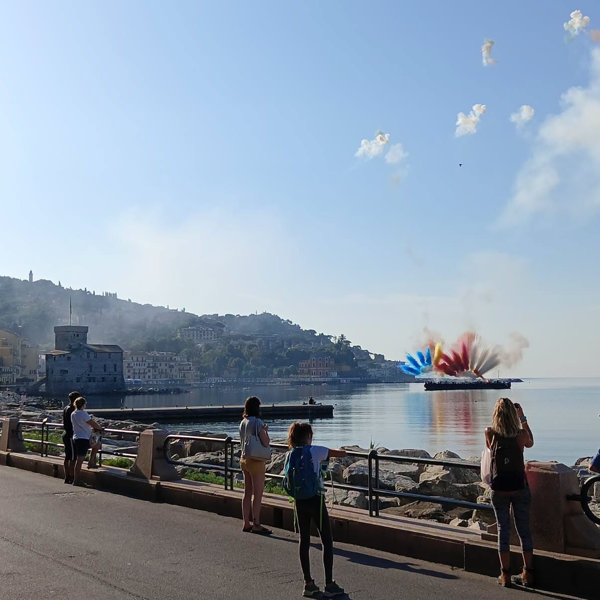 Vento forte, cambia il programma del “Ramadan” a Rapallo