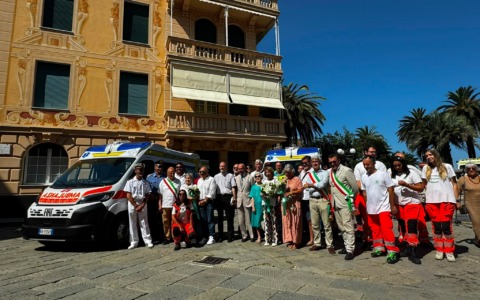 Due nuovi mezzi per la Croce Verde di Sestri Levante