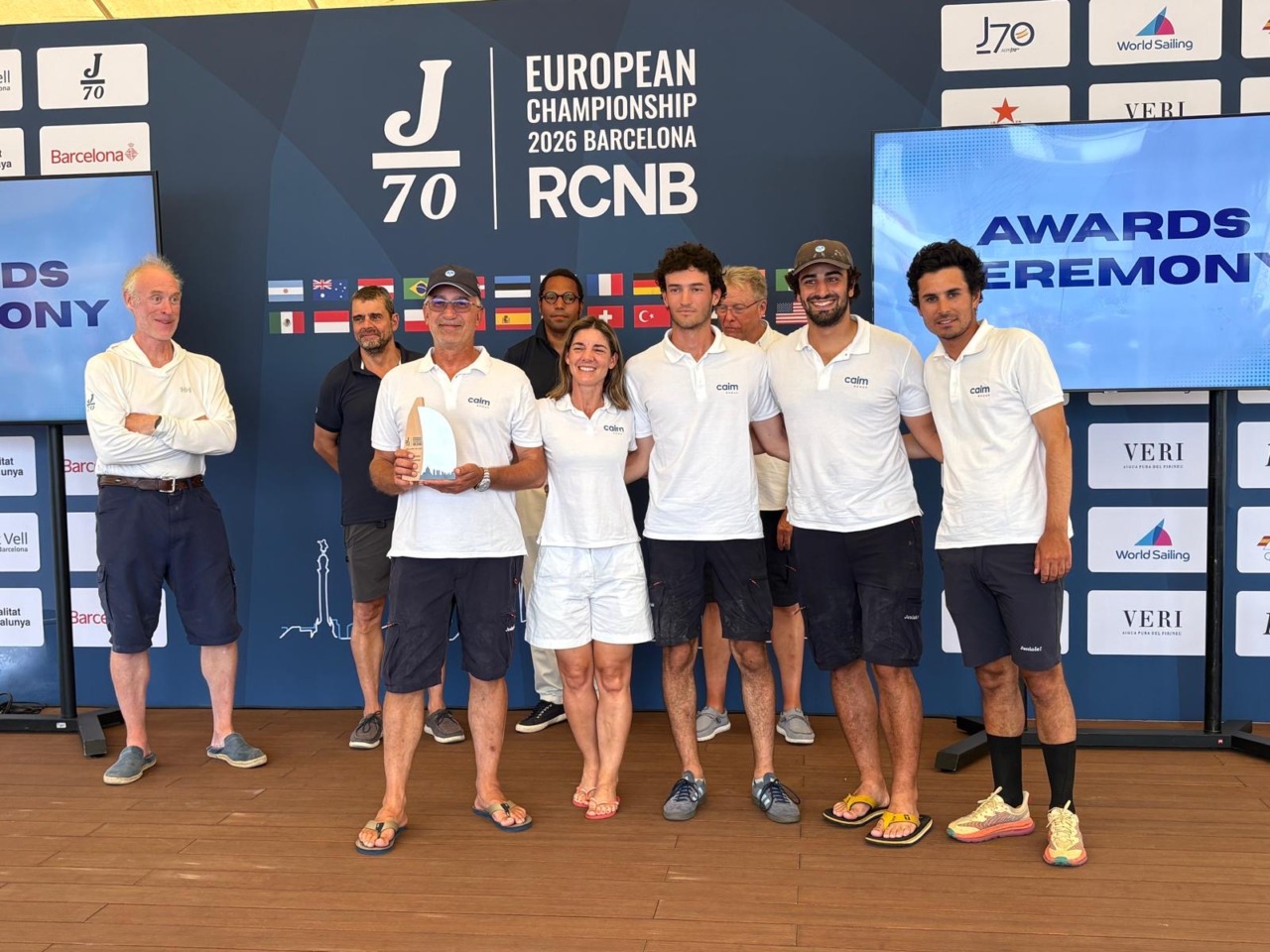 Lo Yacht Club Chiavari e CAIM Group a Barcellona, con una regata straordinaria