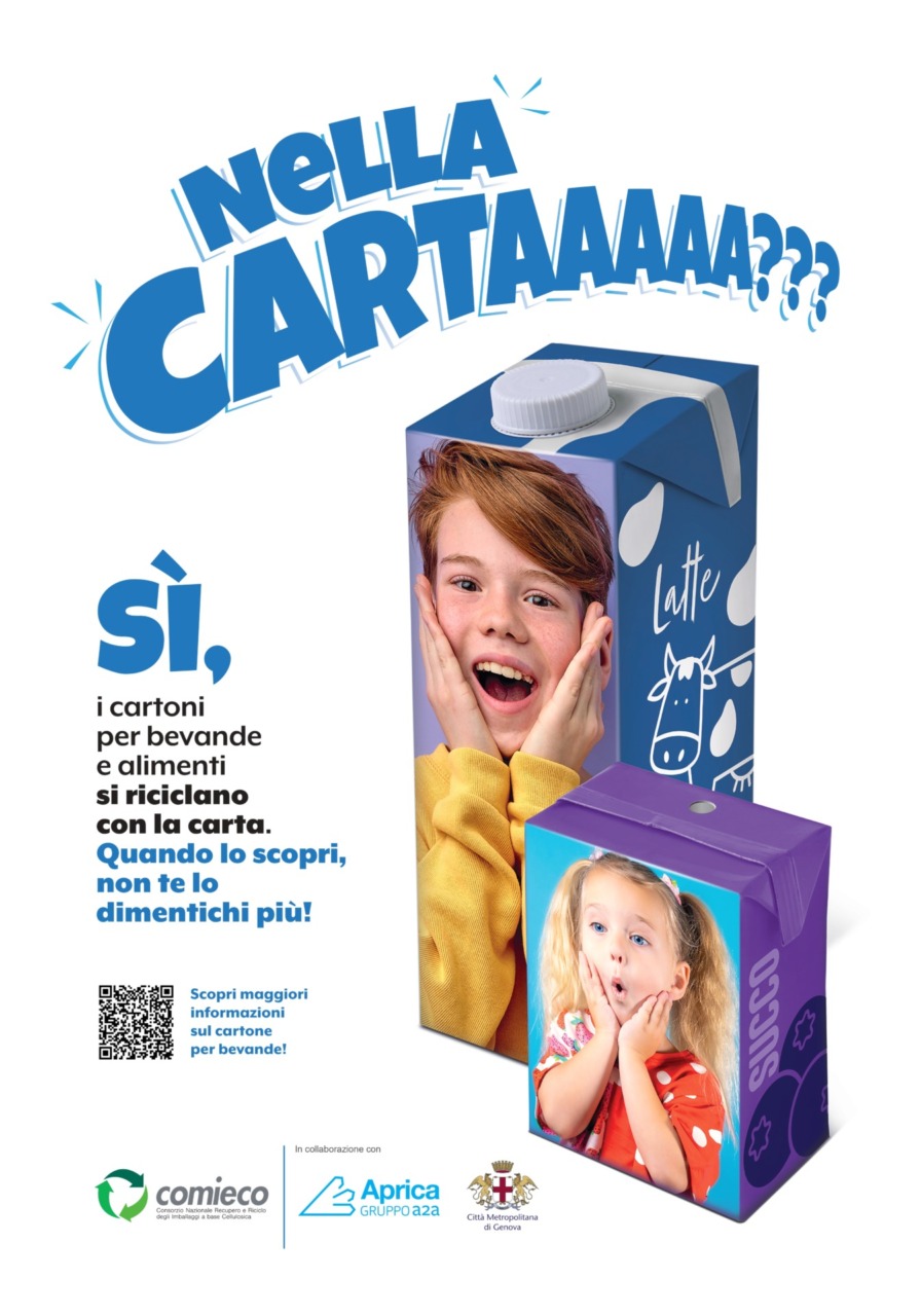 Comieco e Aprica lanciano la nuova campagna di comunicazione estiva