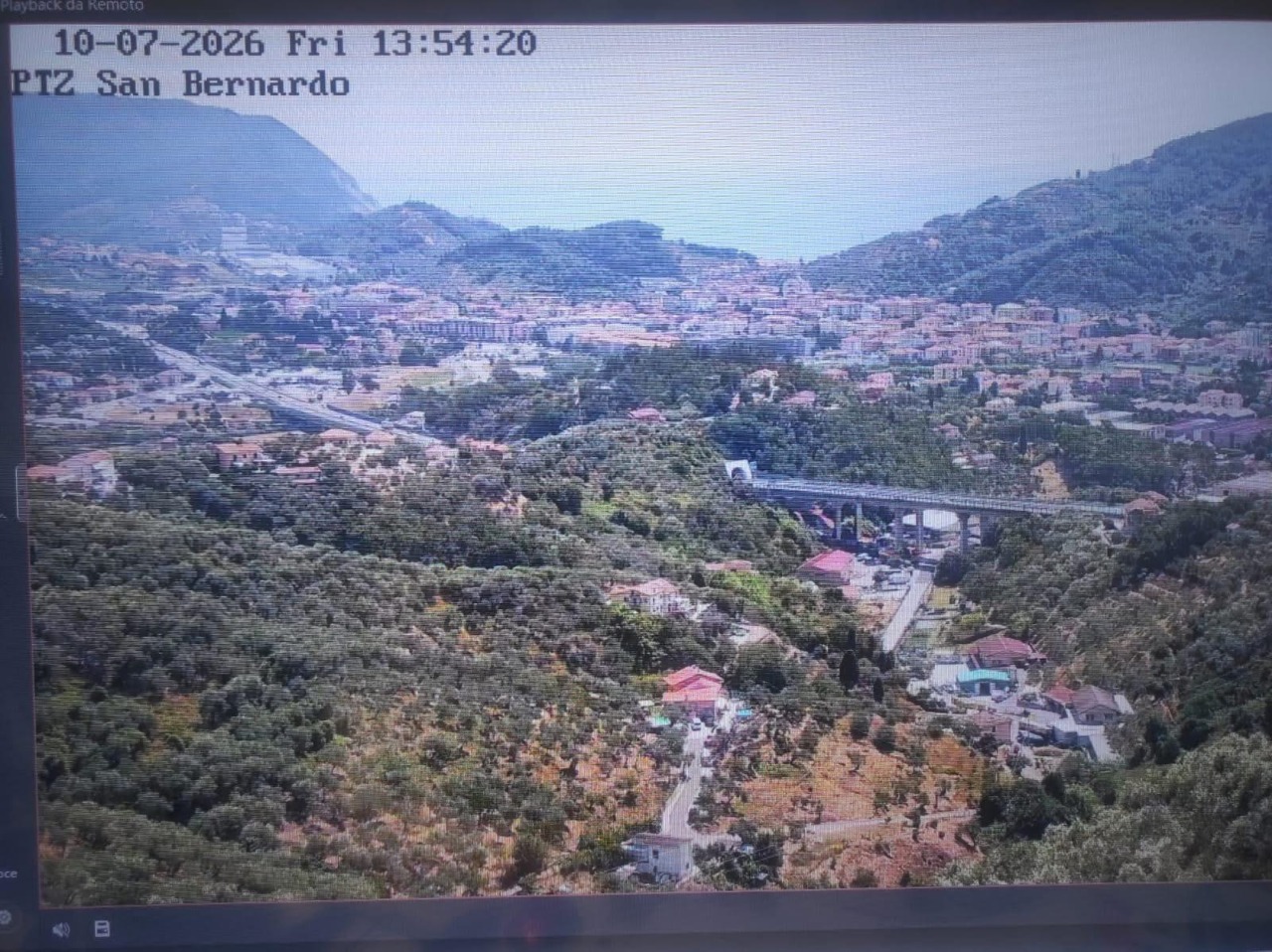 San Bernardo, attivata una nuova telecamera di sorveglianza