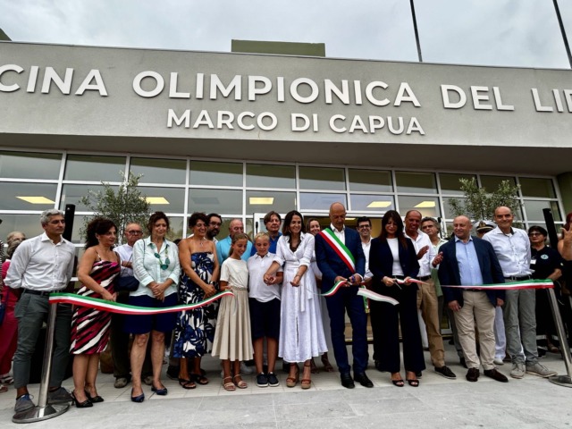 Chiavari ritrova la piscina olimpionica del Lido: inaugurato l’impianto intitolato a Marco Di Capua